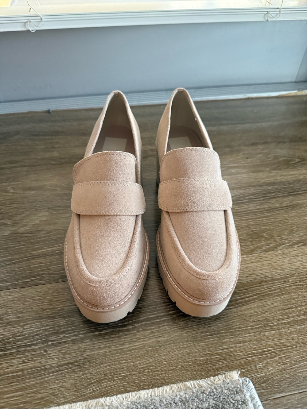 Dolce Vita Halona Lug Sole Loafer in Color Dune